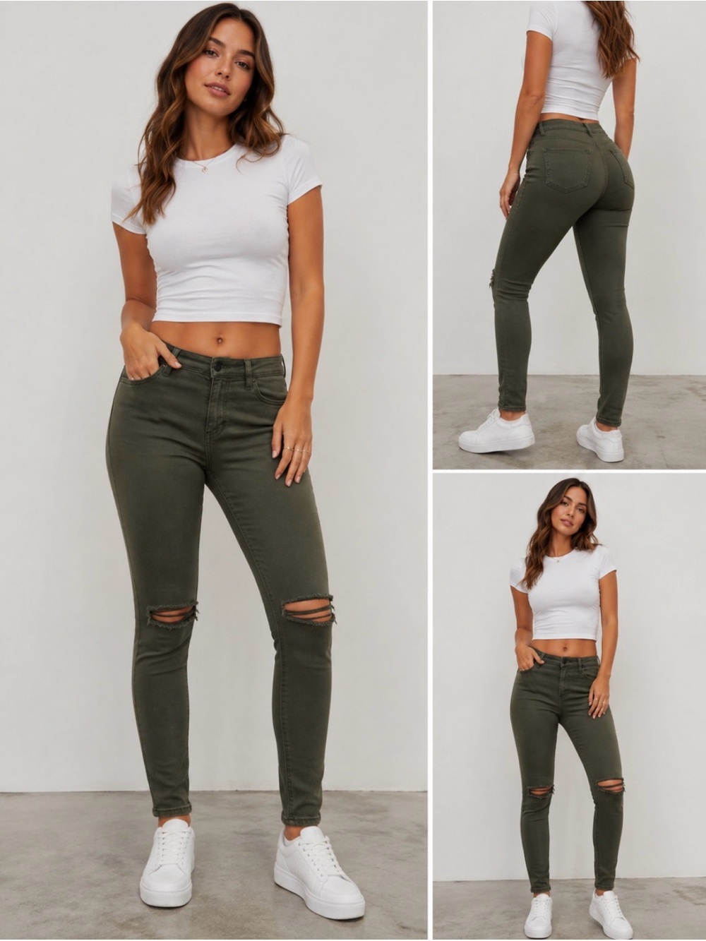 GAP Olive Green Easy Leggings,size 26